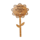 Teacher Personalised Planter Stick with Gift Tag