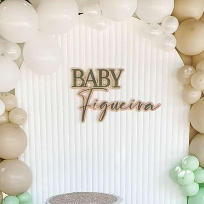 Kids Party 3D Sign FAME-ily Art