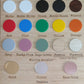 Round Table Number Colour Chart