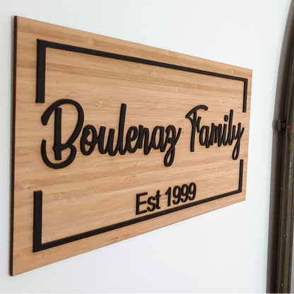 Surname Sign