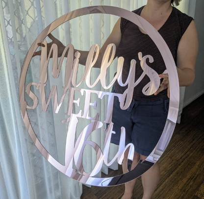 Hoop for an Event FAME-ily Art