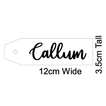 Personalised Gift Tags FAME-ily Art