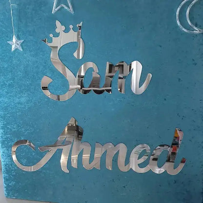 Silver Name Plaque