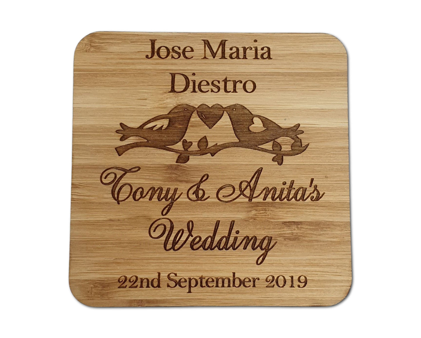 Square Engraved Coasters